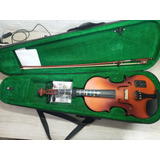 Violin Electroacustico Divarius 4/4 Negro Color Mate Ps900 
