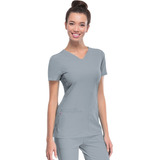 Delantal / Top De Uniforme Clinico - Heartsoul - Gris