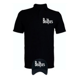 Camiseta The Beatles Tipo Polo Obsequio Gorra