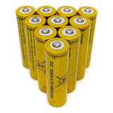 6 Baterías Li Ion 18650 9800mah + Cargador Inteligente Doble