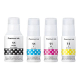 4 Pack Tinta Compatible Canon Pixma G3160 Pixma G2160 Cmyk