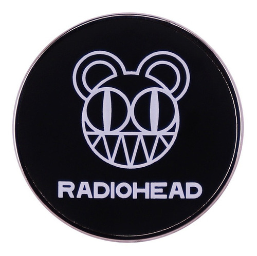 Radiohead - Pin Medalla Rock Boton Gotico Metal Emo 01