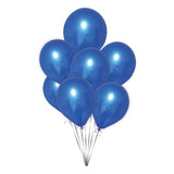 Pack 25 Set De Cumpleaños Globos Cumpleaños Globo Metalizado Color Azul Oscuro 100940