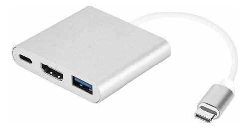 Adaptador Conversor Usb C - Hdmi Usb 3.0 Usb C Otg Irt