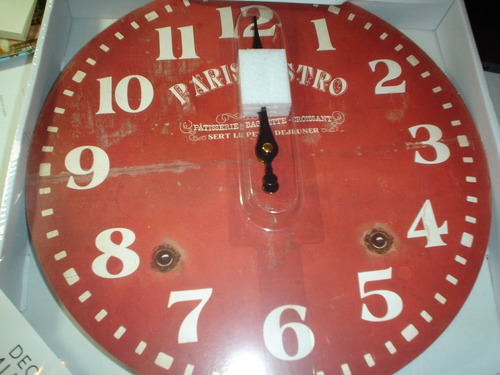 Reloj De Pared Paris Vintage Jer