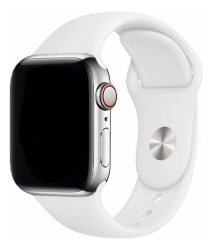 Relógio Digital Smart Watch Rosa Android E Ios Caixa Branco Pulseira Branco Bisel Branco Desenho Da Pulseira Mesh