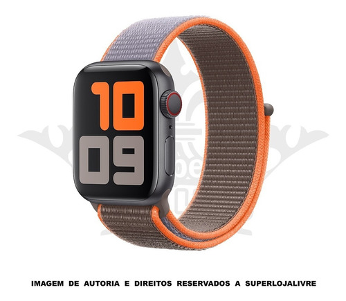 Pulseira Nylon Para Apple Watch 38mm 40mm 42mm 44mm