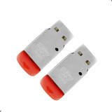 Kit 2 Adaptador Leitor Cartão Micro Sd Memória Pendrive Usb