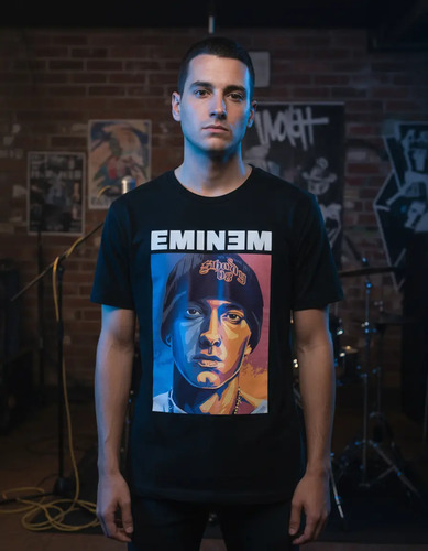 Playera De Eminem Rap.raperos De La Historia, Hip Hop | Meses sin interés