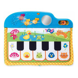 Piano Para Cuna Alfombra Musical Bebé Winfun Luz Y Sonidos