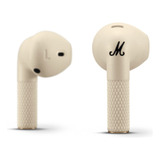 Audífonos Marshall Minor Iii Bluetooth Tws Crema Color Beige