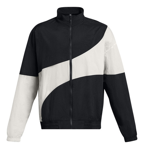 Chaqueta Arrugada Ua Legacy Hombre Negro Under Armour