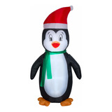 Pingüino Inflable De 7 De La Navidad De Gemmy | Inflable So