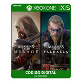 Assassins Creed Mirage And Valhalla  Bundle Xbox