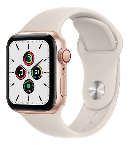 Apple Watch Se 40mm Gps Aluminio Color Oro Rosado