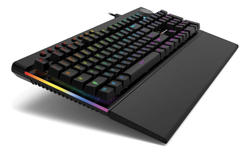 Teclado Mecanico Para Juegos Monster Alpha 5.0, Led/rgb