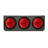 Faro Led Trasero Rojo 3 Marias 12v