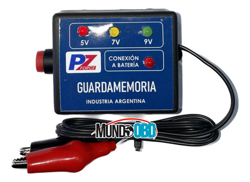 Guarda Memoria Codigo Estereo Por Cambio Bateria Pz Force