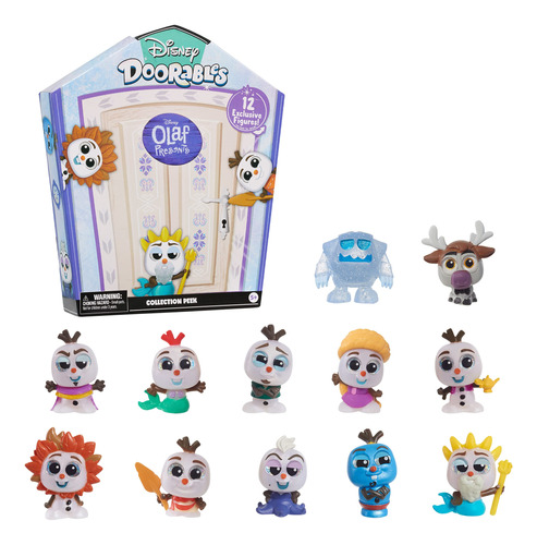 Colección Doorables Olaf Paquete De Juguetes Para Niños 