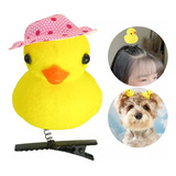 Broche De Patito Para El Cabello Kawaii 2 Pzas De Pasadores