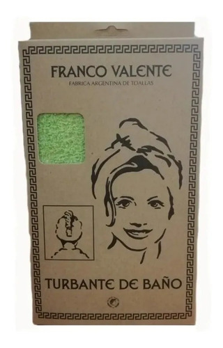 Turbante Para Pelo Franco Valente 100% Algodon