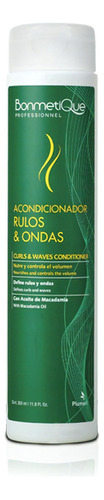 Bonmetique Acondicionador Rulos & Ondas 350ml - Macadamia