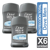Desodorante Dove Men + Care Barra Proteccion Total X6 Unid