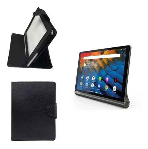 Estuche Forro Para Lenovo Yoga Smart Tab Yt-x705f + Vidrio