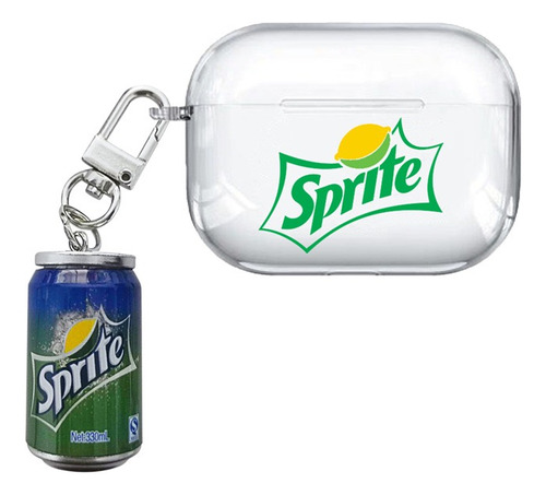 Tika Funda Estuche Para AirPods 1/2/pro 1 Con Gancho Sprite