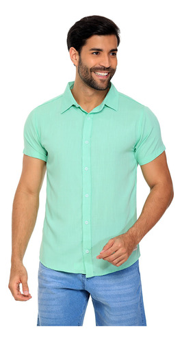 Camisa Masculina Casual E Social Slim Premium Bamborra