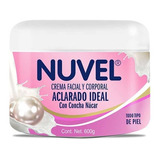 Crema Corporal Nuvel Aclarado Ideal Con Concha Nácar 600g