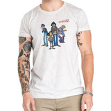 Polera Gorillaz Band Musica Algodón Orgánico Mus75