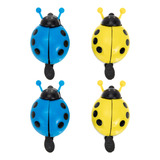 Accesorios Para Patinete Ladybug Bell, 4 Unidades