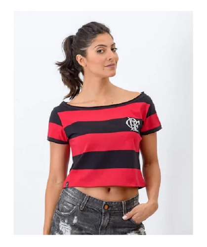 Cropped Braziline Flamengo Vibe - Listrada