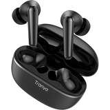 Audífonos In-ear Gamer Inalámbricos Tranya T30 Negro Con Luz Led