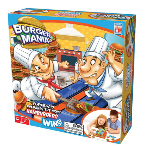 Juego Burger Mania