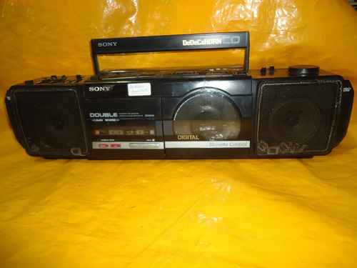 Radio Grav. Cd. Sony Cfd-dw-88 - Bombox - Somente Radio Ok.