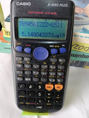 Calculadora Casio Fx 350 Es Plus Usada Fraciones Cientifica