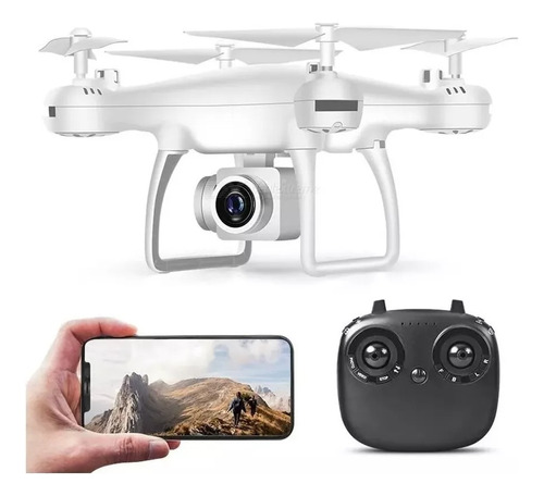 Drone Cuadricoptero Wifi Camara Control Remoto Hd 1080p 8s L