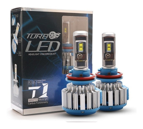 Kit Turbo Led H1 H3 H4 H7 H11 9012 9005 9006 880 80 W/ T1