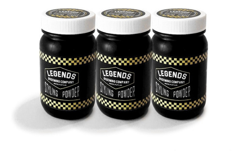 Polvo Texturizador Mate X3 Styling Powder Legends Barberia