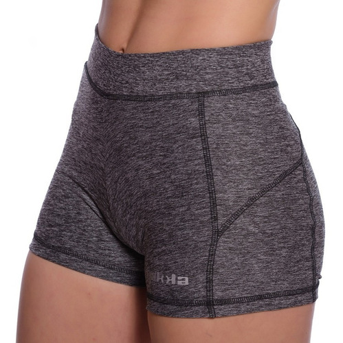 Short Jaspeado Calza Deportivo Mujer Yakka