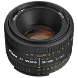 Lente Normal Nikon Af Nikkor 50mm F/1.8d - Original - 