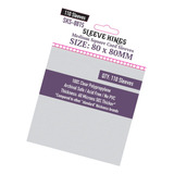 Protectores De Cartas Sleeve Kings 80x80mm - 110 Micas