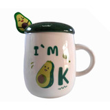 Taza Grande Aguacate Para Te O Cafe