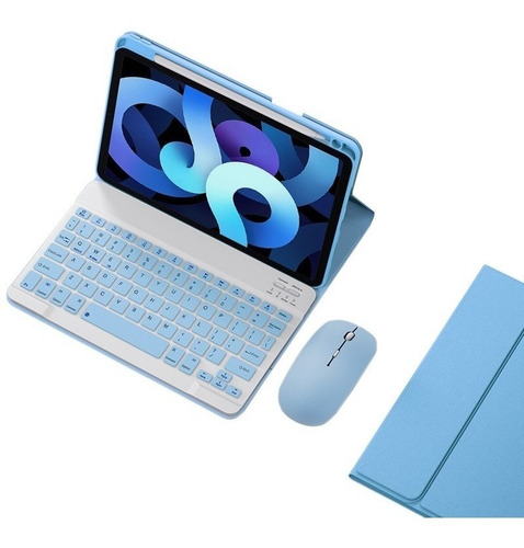 Funda Con Teclado+mouse Para iPad Pro 11 Pulgadas 2018