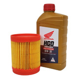 Kit Filtro Aire Original Y Aceite Hgo Semi Sint Cg Titan 150