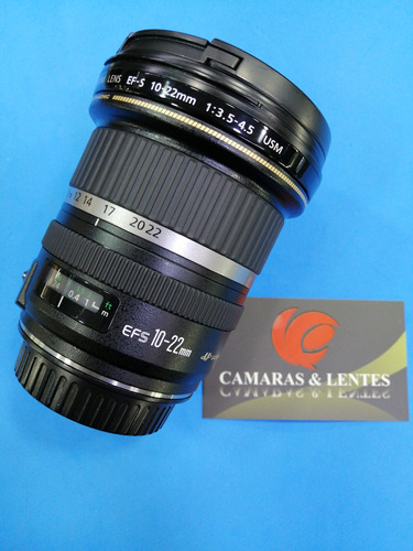 Lente Canon 10-22mm Usado 
