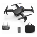 Mini Drone E88 Wi-fi Dual Câmera 1 Bateria E Bolsa
