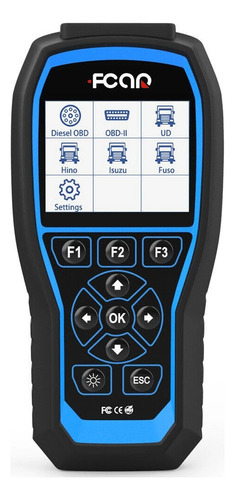 Escáner Camión Diesel Fcar F506 Pro Dpf Para Isuzu Para Hino